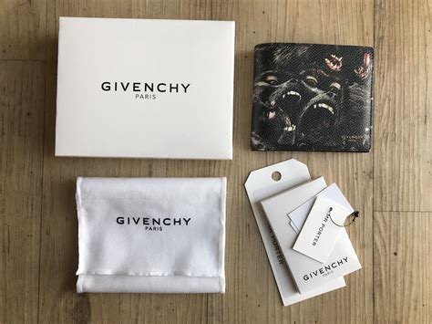 givenchy screaming monkey wallet|Givenchy Monkey Brothers Bifold Wallet .